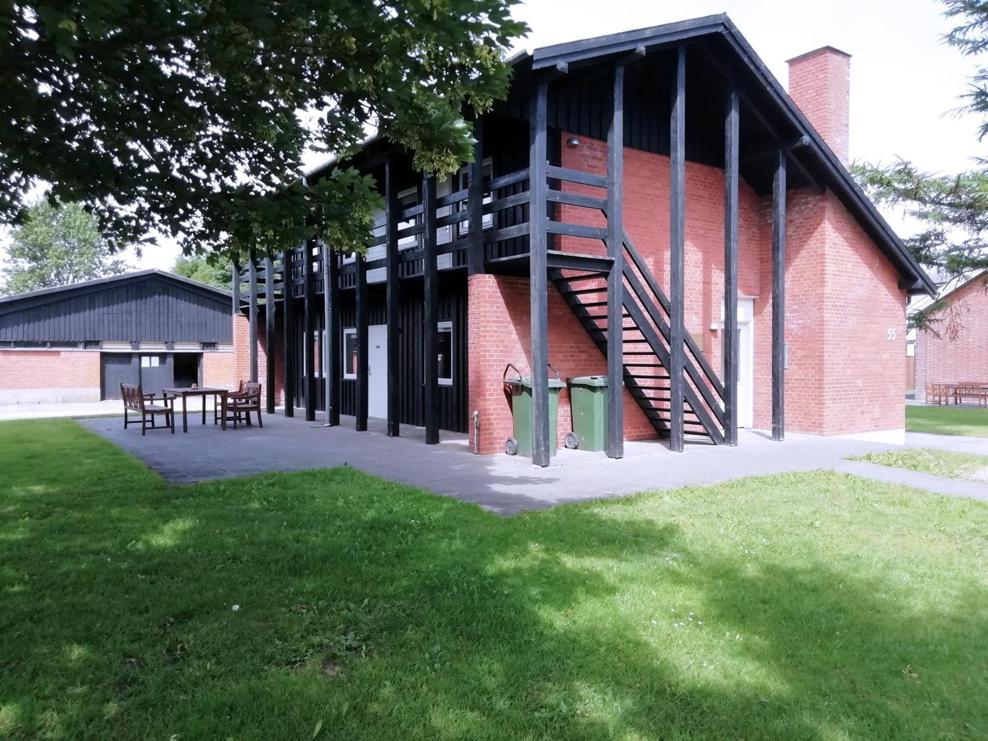 Den Gamle Kro Ved Gram Slot Buitenkant foto