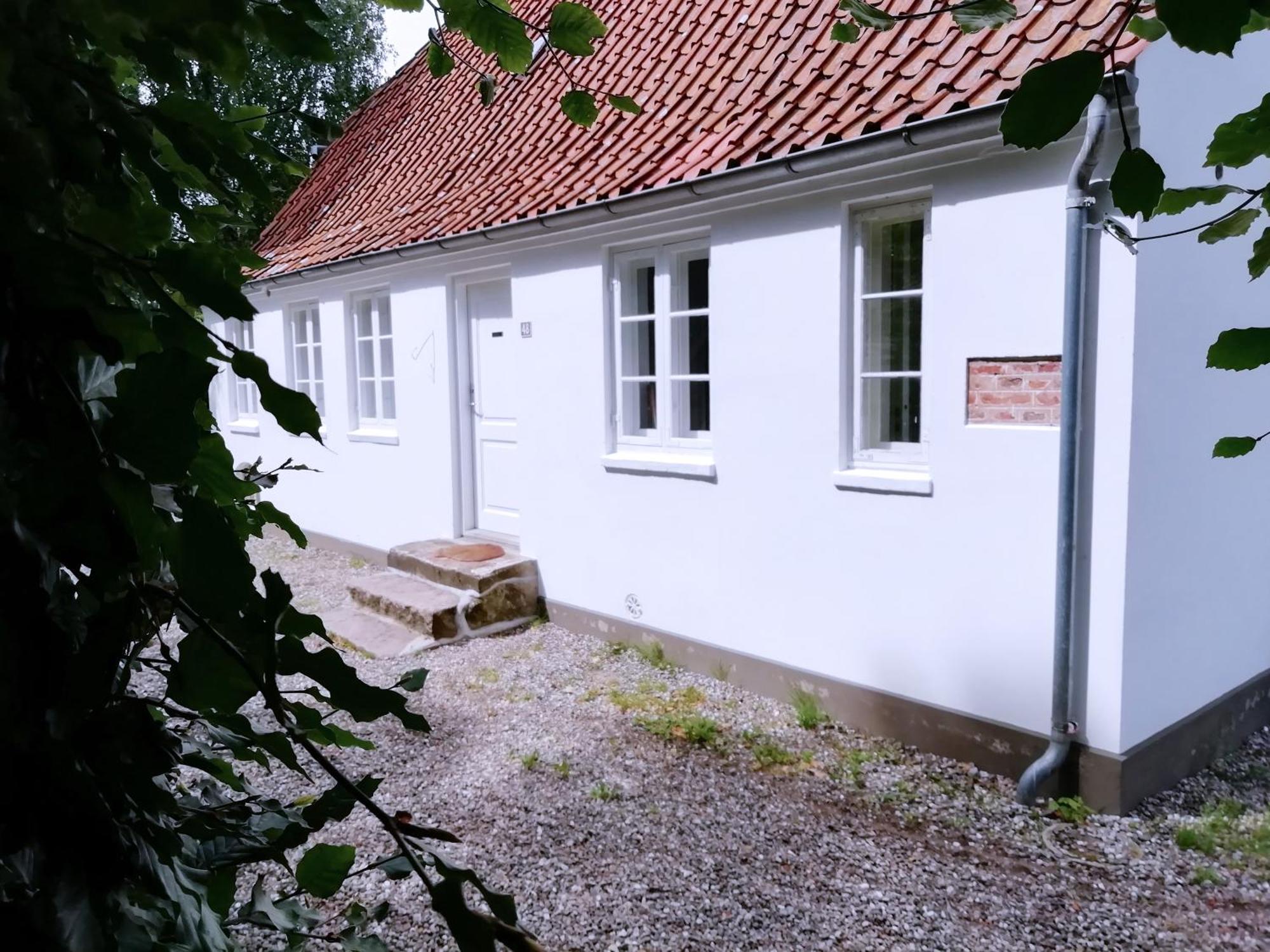 Den Gamle Kro Ved Gram Slot Buitenkant foto